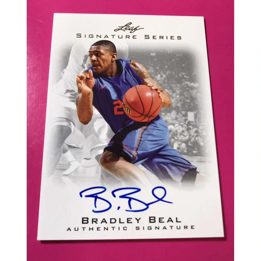 Bradley Beal 12/13 Leaf Signature Series Autograph